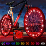 Activ Life Bicycle Tire Lights (2 Wheels, Red) Hot LED Bday Gift Ideas & Presents for Christmas - Popular Friday Black and Monday Cyber Special Sale for Him or Her - Men, Women, Kids & Fun Teens