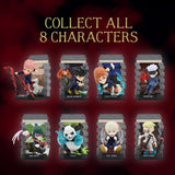 YuMe Official Crunchyroll Jujutsu Kaisen Mystery Capsules Blind Box Collectible Figure, Gift for Anime Lovers: Yuji, Gojo, Megumi, Nobara, Satoru, JJK Manga Movie Merch (2 Pack)