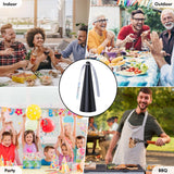 Outdoor Fly Fans for Tables, USB & Batteries Mute Fly Repellent Fan Fly Spinner Table Top, Food Bug Fans to Keep Flies Away for Picnic, Barbeque, Party, Patio