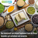 Vitabay L Lysin Kapseln Hochdosiert - 100 VEGAN & LABORGEPRÜFT Aminosäure L-Lysin Kapseln mit 2250mg L- Lysine L lysin Lysin Hochdosiert llysin L-Lysin hochdosiert L Lysine L-Lysine L- Lysin L -Lysin