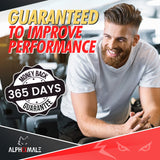 AlphaMale - Premium Turkesterone Supplement for Men - Anabolic Muscle Builder Similar to Ecdysterone - High Purity Ajuca Turkestanica Extract - Made in USA - 90 ct