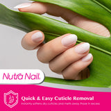 Nutra Nail Naturals Cuticle Remover - Instant Nail Bed Softener & Removal Oil Treatment for Nails & Nail Health (0.45 Fl Oz)