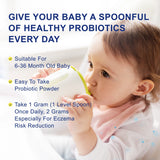 Life-Space 60 Grams, for 0-36 Month Baby, 7.5 Billion CFU & Multi Strain, Balance Microflora, Supports Digestive Health & Nutrient Absorption & Immunity, No Refrigeration Probiotic Powder for Baby