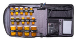 CASE-IT MED MANAGER Med Manager Deluxe Medicine Organizer and Pill Case, Holds (15) Pill Bottles - (11) Standard Size and (4) Large Bottles, Purple, 13 inches x 13 inches x 4.5 inches