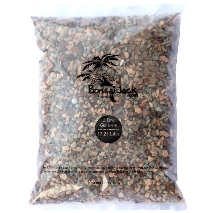 Bonsai Jack Succulent, Cactus and Bonsai Soil - Jacks Gritty Mix - 3 Gallons – Fast Draining – Fight Root Rot – Optimized pH