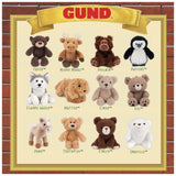 GUND 12-Day Surprise Plush Advent Calendar, Holiday Gift for Ages 3 and Up, 18”