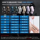 NEENCA Knee Brace for Women & Men, Medical Knee Support with Patella Pad & Side Stabilizers, Knee Compression Sleeve for Knee Pain, Meniscus Tear, ACL, Joint Pain, Runner, Workout - FSA/HSA Eligible