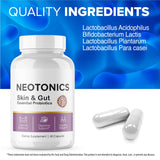 2 Pack Neotonics Skin and Gut Essential, Neotonics Skin & Gut, Neotonics Advanced Formula Skin Gut, Neotonics Review Neo Tonics Skin and Gut Health Supplement Pills, Neotronics (120 Caps)