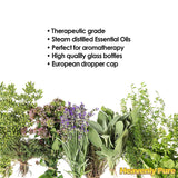 HEAVENLY PURE Tea Tree Essential Oil - Huge 16 OZ Bulk Size -Therapeutic Grade - Tea Tree Oil is Great for Aromatherapy