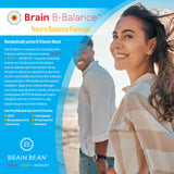 Brain B Balance: Methyl B Complete - Neurobalance Formula with Methylated B Complex - Supports Mood.Mind.Memory - 60 Vegan Capsules