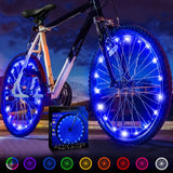 Bike Lights for Night Riding (2 Tires) Bicycle Lights for Wheels Gifts for Men for Christmas Stocking Stuffers Birthday Gifts Teens Boys Top Unique Presents for Kids 2024 Ideas Him Dad Brother Uncle