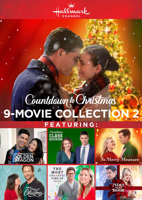 Hallmark Countdown to Christmas 9-Movie Collection 2 (The Holiday Sitter / Christmas at the Golden Dragon / Christmas Class Reunion / ‘Twas the Night Before Christmas / My Southern Family Christmas / In Merry Measure / When I Think of Christmas / The Most