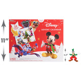 Disney Junior Advent Calendar 2021, 32 pieces, figures, decorations, and stickers, Officially Licensed Kids Toys for Ages 3 Up by Just Play