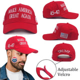 DOSMINE Supporter Kit Trump 2024 Flag 3 * 5ft Trump Survived Shot Fight Trump Flag Banner Trump Stickers Trump Hat Trump Socks Trump Keychain Trump Bracelets Heat Transfer Sticker