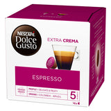 NESCAFÉ Dolce Gusto Espresso, 16 Capsules (48 Servings, Pack of 3, Total 48 Capsules)