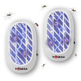 2 Packs Bug Zapper Indoor - Mosquito Indoor Killer - Indoor Mosquito Trap - Indoor Bug Zapper for Home - Electric Mosquito Killer - Indoor Mosquito Killer - Mosquito Zapper - UV Bug Zapper Indoor