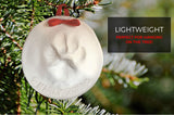 Ultimate Pawprint Keepsake Kit (Makes 2) - Paw Print Christmas Ornament w/ Bonus Personalization Tool & Display Stands! For Dogs, Cats & Pets. Non-toxic. Clay Air-Dries Soft, Light & Uncrackable.