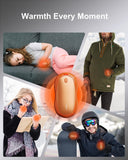 Hand Warmers Rechargeable, Electric Hand Warmers 2 Pack with Smart Chips Long Safe Heat, Portable Pocket Heater,Gifts for Christmas,Golf,Camping,Hunting, Stocking Stuffers