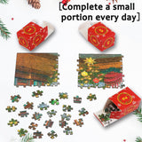 Bestbase Christmas Puppies Advent Calendar 2024 Jigsaw Puzzle - 24 Boxes Packing 1008 Pieces Holiday Puzzle for Adults and Kids, Christmas Countdown Puzzles Gift Decorations 27.5inx19.7in