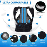 AIFYHOUSE Back Brace for Posture for Women and Men - Posture Brace for Women Under Clothes (40"-42")