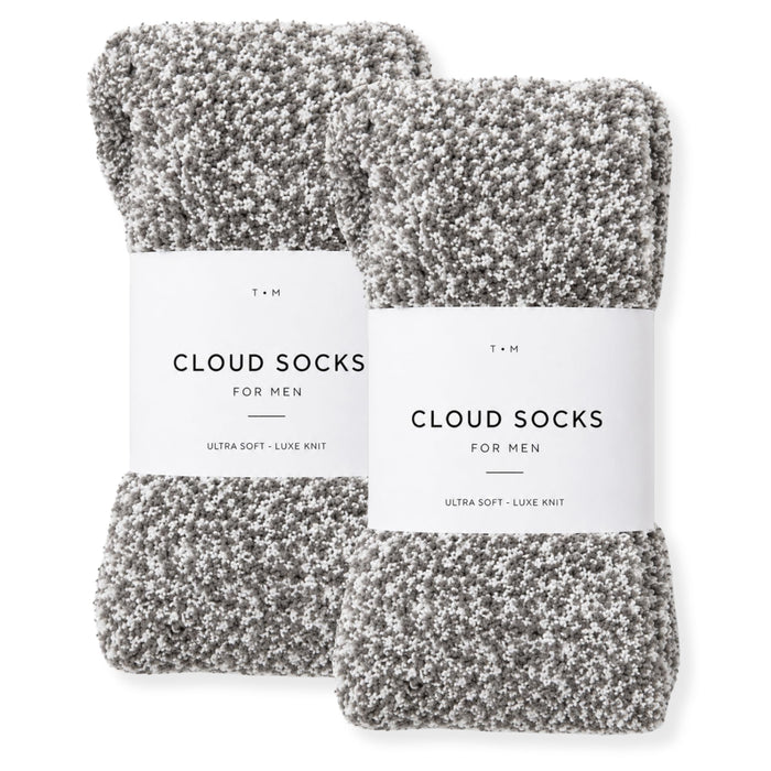 Unboxme Gifts Premium Mens Fuzzy Cloud Socks - Cozy Slippers Socks for Men