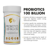 Coco March Probiotic 100 Billion - 10 Probiotic Strains, Acid-Resistant Formula High Potency for Adults & Children - Gluten Free, Dairy Free, Soy Free, Keto Friendly, Paleo Friendly, 30 Capsules