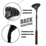 EASACE 2 Pack Back Scratcher for Women Men Extendable with Strong ABS Massage Head, 21inch Body Scratcher for Adults - Pets Compact - Retractable
