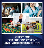 DRUGEXAM Thc Advantage Made In Usa Multi Level Marijuana Home Urine Test Kit. Highly Sensitive Thc 5 Level Drug Test Kit. Detects At 15 Ng/M 3 Pack