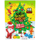 SOUR PATCH KIDS Big Kids Soft & Chewy Candy Holiday Advent Calendar, 24 Days (48 Pieces of Candy)