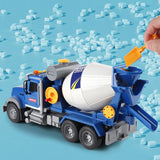 Dwi Dowellin Toddler Trucks Toys for Boys Age 1-3 3-5,Big Cement Mixer Truck with Lights and Sounds,Kids Boy Toys Christmas Birthday Gift Car