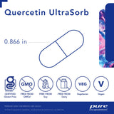 Pure Encapsulations Quercetin UltraSorb | Enhanced-Absorption Cellular, Immune, and Cardiovascular Support | 90 Capsules