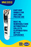 Scholl Nailcare Toenail clippers - Fingernail and Toenail Clippers by Scholl to Safetly Trim Tough or Thick Nails