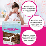 Brewers Yeast Powder for Lactation Cookies for Breastfeeding - Lactation Supplement for Increased Breast Milk - Nutritional Yeast for Lactation Support - Breastmilk Supplement for Women - Easy to Bake