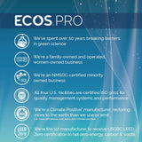 ECOS PRO Hand Soap Refill | Hypoallergenic | Unscented | Readily Biodegradable Formula | With Vitamin E & Antioxidants | Made In The USA | Free and Clear 1 GALLON/ 128 Fl Oz (Pack of 4)