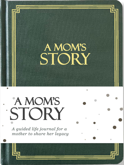 Mom's Life Story Journal (Hardcover): A Meaningful Keepsake for Mom to Share Her Journey and Memories, Book Includes 250+ Prompt Questions, Sentimental Mom Gifts Idea, Sentimental Gifts for Mom for Mother's Day, Birthday & Christmas