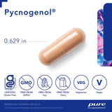 Pure Encapsulations Pycnogenol 100 mg | Hypoallergenic Supplement to Promote Vascular Health and Provide Antioxidant Support | 60 Capsules