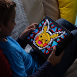 Lite Brite Super Bright HD, Pokemon Edition - Creative Retro Light-Up Screen – Educational Play for Children, Enhances Creativity, Gift for Boys and Girls Ages 6+