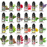 Essential Oils Set, 24 Scents Fragrance Oil for Candle Soap Making, Long Lasting Natural Essential Oil for Diffuser, Humidifier, Scented Oils for Body Massage, DIY Candle Making, 6ml/0.25fl.oz Each