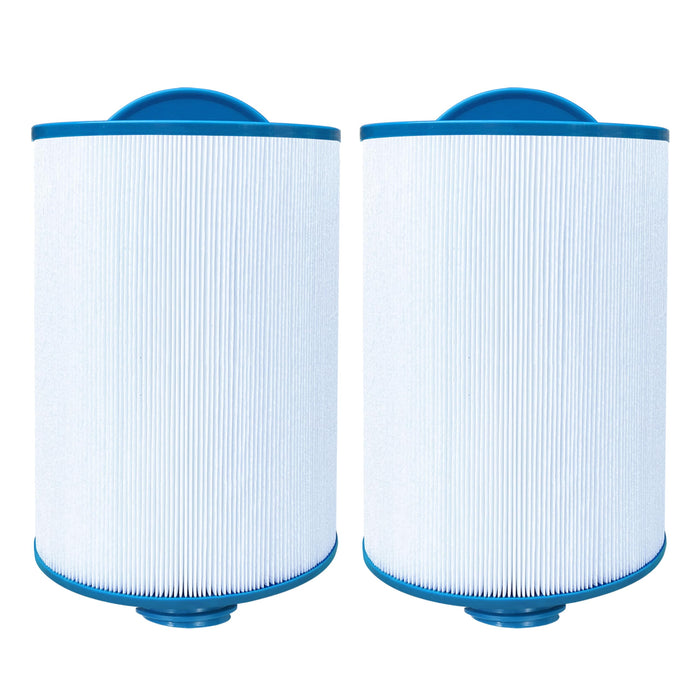 Chryseos Spa Filter Compatible with 6CH-940, FC-0359, PWW50P3 (1 1/2" Coarse Thread), 817-0050, 25252, 03FIL1400, SAE Thread, 45 sq.ft., 2 Pack