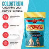 BodyBoost Bovine Colostrum Powder, Package May Vary, 16 oz