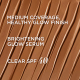 IT Cosmetics CC+ Nude Glow Lightweight Foundation + Glow Serum with SPF 40 - With Niacinamide, Hyaluronic Acid & Green Tea Extract - Neutral Rich - 1.08 fl oz