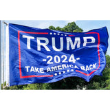 Homissor Trump Flag Made in USA 2024 Trump Flags 3x5 Outdoor Double Sided Donald Trump 2024 Take America Back for Outside