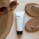 AHAVA Dead Sea Water Mineral Foot Cream - Nourishes & Hydrates Dry Soles, Prevents Cracks & Irritations, with Witch Hazel Leaf, Osmoter blend, Jojoba, Avocado, Sweet Almond & Wheat Germ Oil, 3.4 Fl.Oz