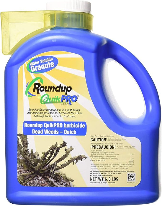 Roundup Quik Pro 6.8 LB Weed/Grass Killer (QuickPro)