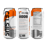 CELSIUS ESSENTIALS, Sparkling Orangesicle, Performance Energy Drink 16 Fl Oz (Pack of 12)