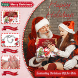 2024 Christmas Advent Calendar Charm Bracelets for Girls, SIXNIE 24-Days Xmas Countdown Calendar with 2pcs DIY Charm Bracelets Kits, Creative Jewelry Making Kit Present for Kids Teens Women