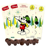 Disney Mickey Mouse and Friends Candy Milk Chocolate Filled 2024 Christmas Advent Calendar Countdown, Set of 3