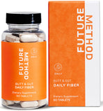 FUTURE METHOD Butt & Gut Fiber with Acacia and Psyllium Husk Fiber Pills (60 ct) High Fiber Supplement - Dietary Fiber Supplements for Digestion