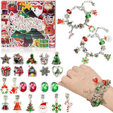 Advent Calendar 2024 Girls, DIY Jewelry Charm Bracelet Making Kit Beads, 24 Days Christmas Countdown Calendar, Stocking Stuffer Christmas Gifts for Girls Kids Teens Women