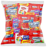 Halloween Bulk Assorted Fruit Candy - Starburst, Skittles, Gummy Life Savers, Air Heads, Jolly Rancher, Sour Punch, Haribo Gold-Bears, Gummy Bears & Twizzlers (32 Oz Variety Pack)